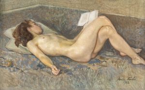Reclining Nude with Book Reclining Nude with Book
