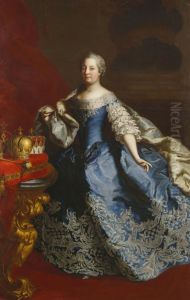 Portrait of Maria Theresia of Austria (1717-1780)