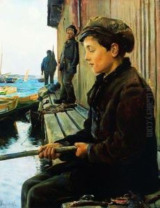 Fiskergutten by Hans Heyerdahl
