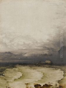 Strandparti by Peder Balke