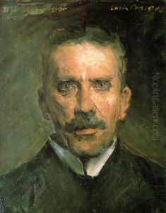 Portrat des Dichters Josef Ruederer