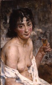 Champagnepiken by Hans Heyerdahl
