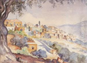 A View of Deir Al-Qamar from Baaqline.