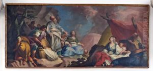 The fall of the manna The fall of the manna