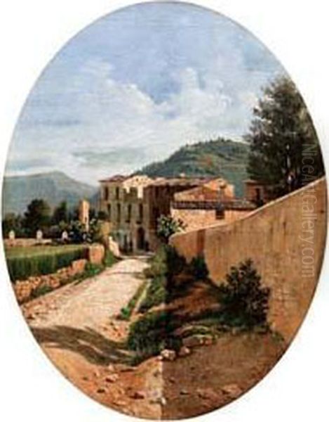 La Strada Che Porta Al Paese - 1865 - view 1