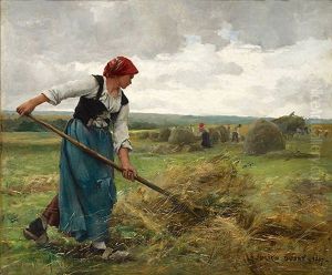 The Harvest (La moisson) by Julien Dupre