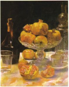 Bodegon de granadas
