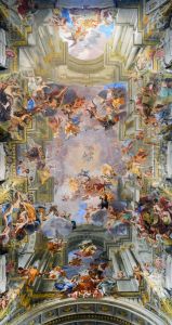 Triumph of St. Ignatius of Loyola by Andrea Pozzo