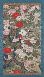 Peonies and birds by Ito Jakuchu