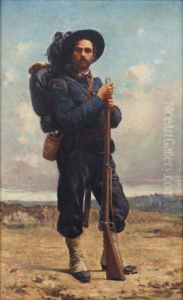 Sentry of Bersagliere - view 1