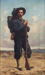Sentry of Bersagliere by Matsuoka Hisashi