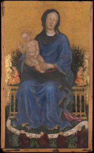Madonna and Child with Angels by Gentile Da Fabriano