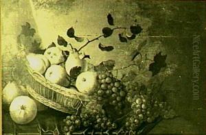 Fruit still life by Gerrit Van Vucht