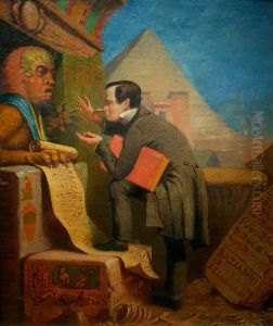 Francois Chabas et le Sphinx