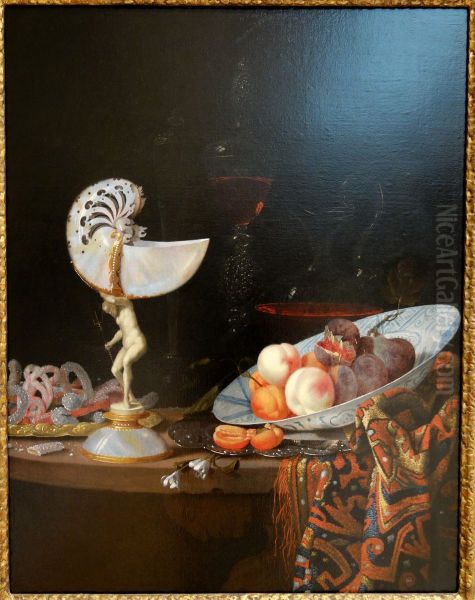 Still Life with Nautilus Cup and Fruit - view 1