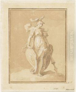 Minerva by Abraham Bloemaert