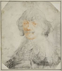 Portratt av en medelalders man by Pieter Quast