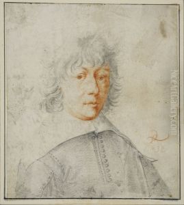 Portratt av en ung man by Pieter Quast