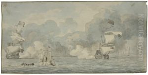 Sjostrid by Willem van de, the Elder Velde