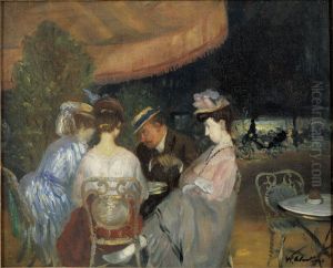 Cafe de la Paix by William James Glackens