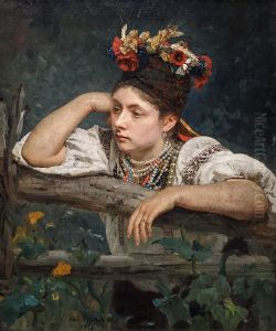 Ukrainienne by Repin Iliya