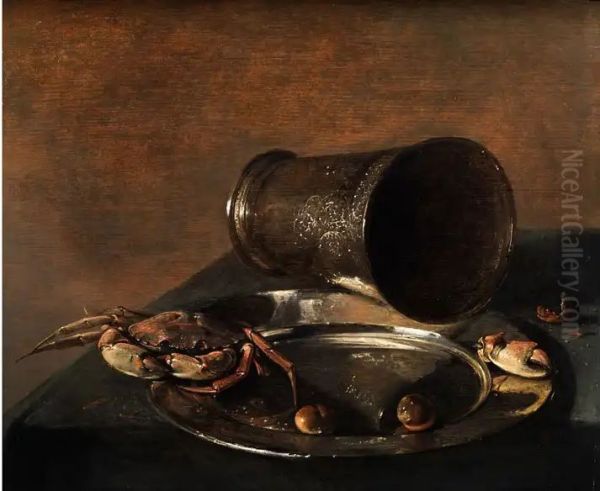 Still Life with crab and chalice - view 1