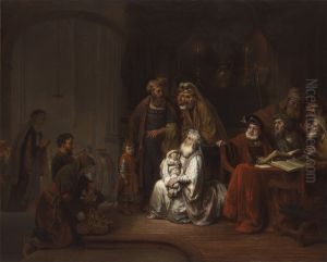 Simeon in the Temple by Gerbrand Van Den Eeckhout