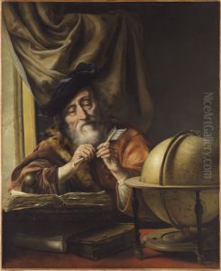Scholar in His Study