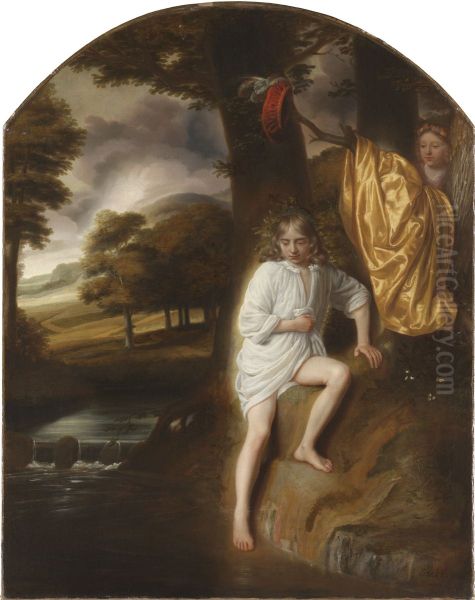 Salmacis and Hermaphroditus - view 1