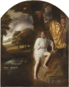Salmacis and Hermaphroditus by Samuel Van Hoogstraten