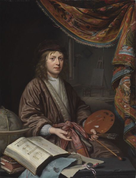 Portrait of the Artist in His Studio - view 1