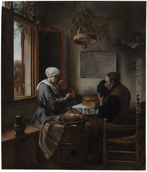 Prayer Before the Meal - view 1