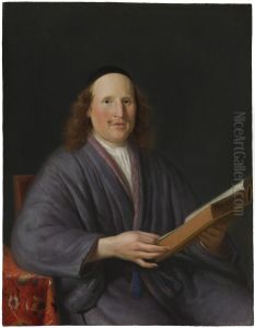 Portrait of a Man Reading a Book by Pieter Cornelisz van Slingelandt