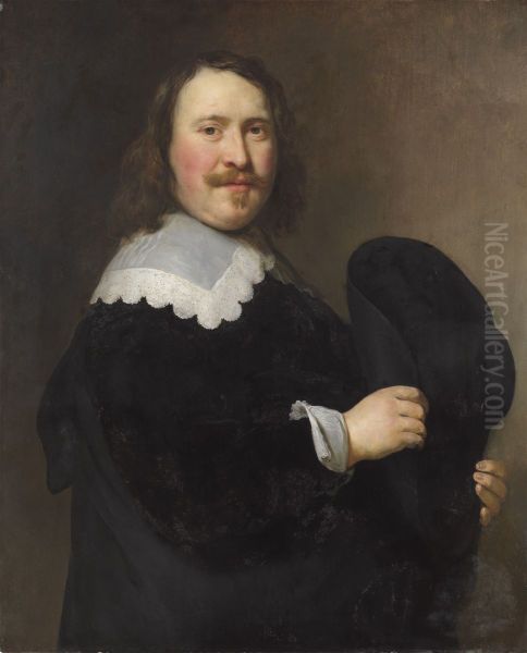 Portrait of a Man with a Hat - view 1