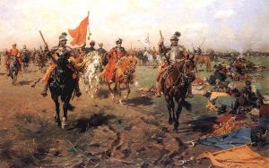 Folding of the standards by Jozef Brandt