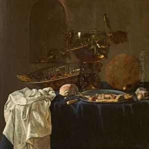 Still Life with a Rummer, Bread, and Fish Still Life with a Rummer, Bread, and Fish