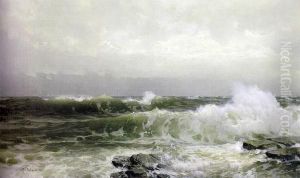 Breakers at Beaver Tail, Narragansett Bay