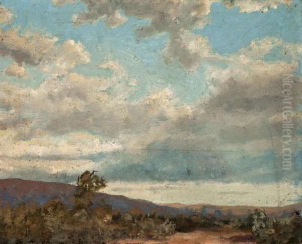 Distant Hills (Clouds over Black Mountain) - view 1