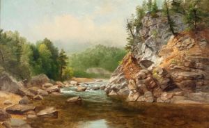 East Branch of the Ausable River by Asher Brown Durand