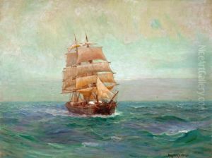 Fog Off Gloucester by Walter Lofthouse Dean
