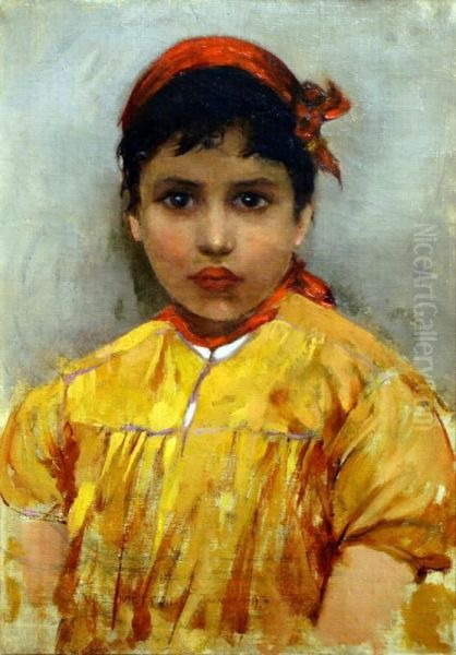 Jewish Girl, Tunis - view 1