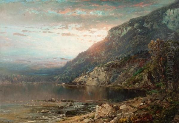 Lake in the Mountains - view 1