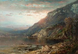 Lake in the Mountains by William Louis Sonntag, Sr.
