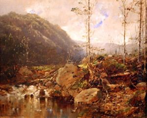 Landscape by William Louis Sonntag, Sr.