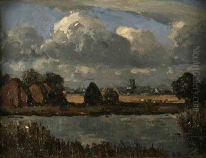 Pettingell Ferry On Waveney by Archibald Campbell