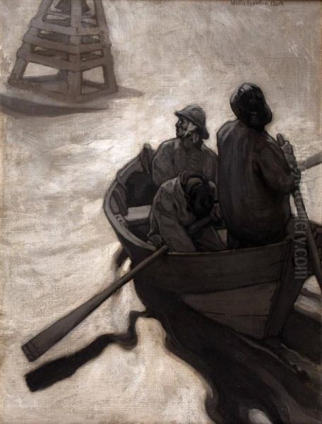 [Men in Rowboat] - view 1