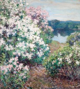 Mountain Laurel by Willard Metcalf