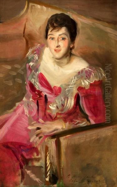 Study of Mrs. Hugh Hammersley - view 1