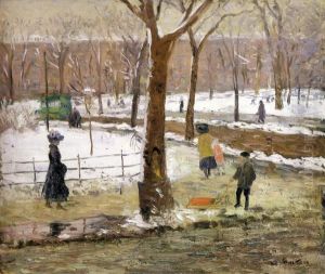 Washington Square by William James Glackens