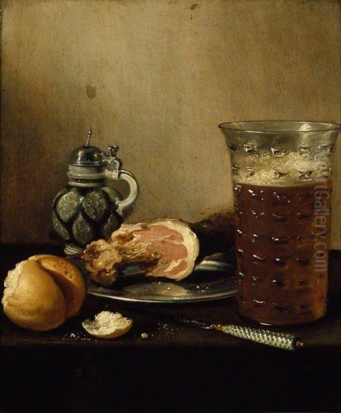 Still Life with a Ham, 1642 - view 1